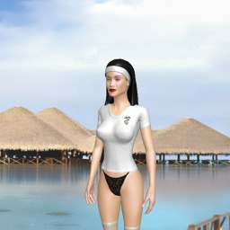 free 3D sex game adventures with bisexual sensitive girl Lightfffffa, USA, 