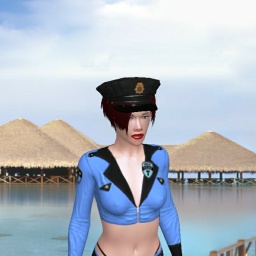 see bisexual hot shemale Copboy, young cop with a girlish body but im a boy while playing porn game online