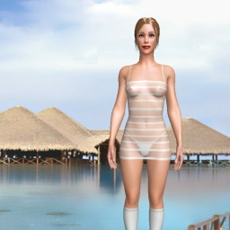connect and play virtual 3D sex with bisexual hot girl Chasmin, Working girl, 300a$ for some fun