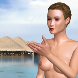 adults enjoying 3D sex games like bisexual hot shemale Yesyes, 