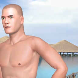 multiplayer virtual sex game player heterosexual hot boy Justin9000, 