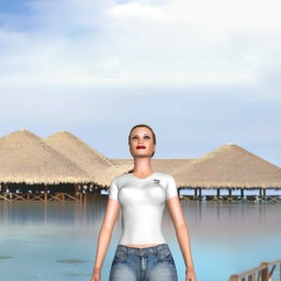 free 3D sex game adventures with homosexual brute girl EMMAK, denmark, 