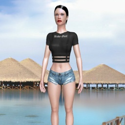 for 3D virtual sex game, join and contact bisexual nymphomaniac shemale MeijinKaiye, Slovenia, 