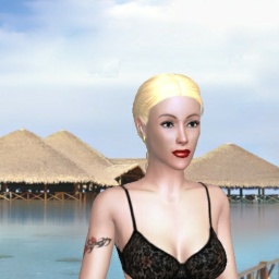 3Dsex game playing AChat community member bisexual sentimental girl Ipoppy99, 