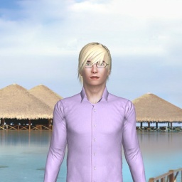 multiplayer virtual sex game player homosexual sensual boy EUNHO, 