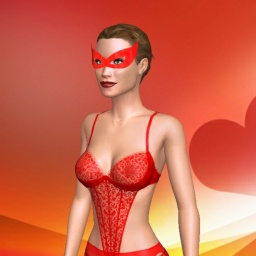 3Dsex game playing AChat community member bisexual eroticism girl Miss_Liz, 