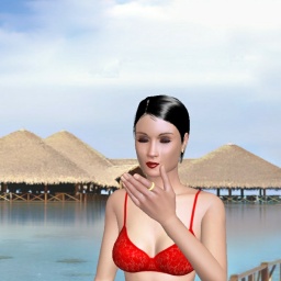 best sim sex game online with bisexual bugger girl Miely, make me your toy