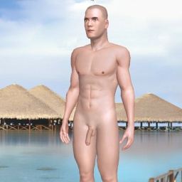 connect and play virtual 3D sex with heterosexual amorous boy Haibinh, 