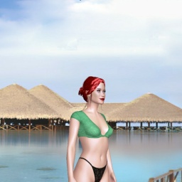 see bisexual sensual girl Bunni, United States,  while playing porn game online