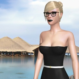 3D sex game community member homosexual hot girl LuxuryCute, China, 