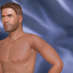 3Dsex game playing AChat community member heterosexual bugger boy Jazz, 