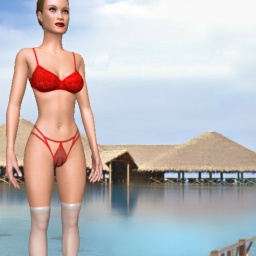 hot bisexual hot shemale Pigeon,  enjoys online 3Dsex