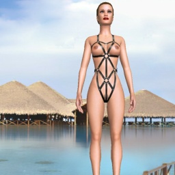 connect and play virtual 3D sex with  hot shemale Shira, 