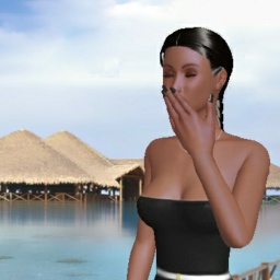 adults enjoying 3D sex games like heterosexual bugger girl Bew69, Thailand, 