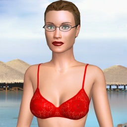 3Dsex game playing AChat community member heterosexual fiend girl Laura0557, 
