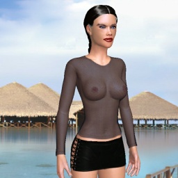 free 3D sex game adventures with bisexual pervert girl Jess02, sub