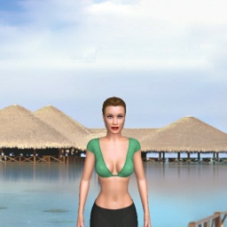 free 3D sex game adventures with bisexual romantic girl MikaiJisou, America, 