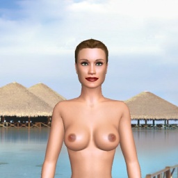 connect and play virtual 3D sex with heterosexual amorous girl DiscordKitte, 