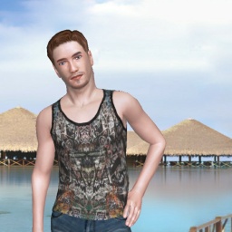3Dsex game playing AChat community member heterosexual sentimental boy Bizoha33, free for all women