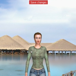 sexgame online MMO playing with adult member  hot girl MalenaA, 