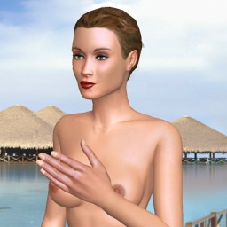 multiplayer virtual sex game player  hot girl ALICEBROWN, 