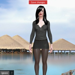 hot heterosexual communicative girl Misaria,  enjoys online 3Dsex