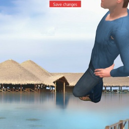 3Dsex game playing AChat community member  bugger boy Blodrayne22, 