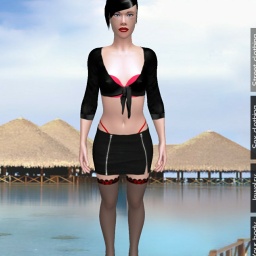 free 3D sex game adventures with bisexual virile girl Mina98, America, 