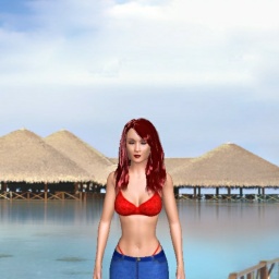 adults enjoying 3D sex games like bisexual emotional girl AngelTia, 