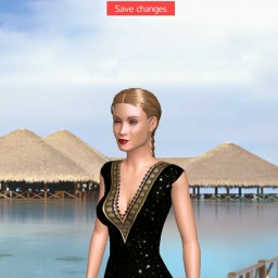 3Dsex game playing AChat community member bisexual hot girl IlonkaaSexy, 