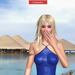 3D sex game community member bisexual sexy girl Tashica, Sin city, Sinland, 