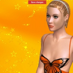 connect and play virtual 3D sex with heterosexual hot girl Lauretia, Danke:), 