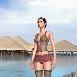 3D sex game community member  hot shemale FunxD, usa, 