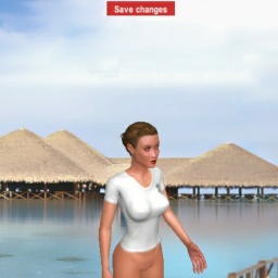 3Dsex game playing AChat community member heterosexual sensual girl Princess23, 