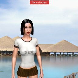 hot heterosexual sexy girl Xoxoe,  enjoys online 3Dsex