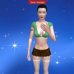 free 3D sex game adventures with homosexual vuloptuous girl Cinder, USA, 