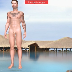 try virtual 3D sex with heterosexual amorous boy Pongo4u, 