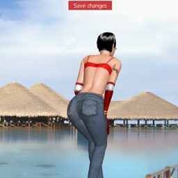 3Dsex game playing AChat community member bisexual nymphomaniac girl JLNasty, 