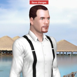 multiplayer virtual sex game player heterosexual romantic boy SteveWright, USA, 