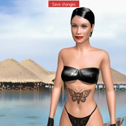 multiplayer virtual sex game player bisexual virile girl MJulia, 