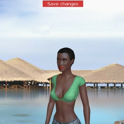 multiplayer virtual sex game player bisexual sex maniac girl Ana21, 