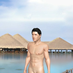 3Dsex game playing AChat community member bisexual bugger boy Boujie27, 