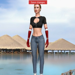 virtual sex game playing w. single girls like  hot girl Lara777, 