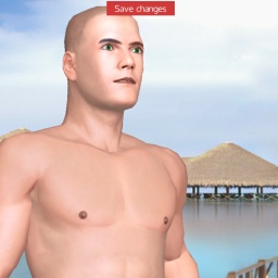 multiplayer virtual sex game player  hot boy DaviT, 