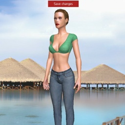 hot bisexual romantic girl HelenJ,  enjoys online 3Dsex