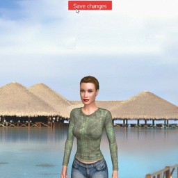 free 3D sex game adventures with bisexual lecher girl Hotbabe3645, usa, 