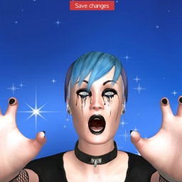 hot homosexual brute shemale LoveArcana, US,  enjoys online 3Dsex