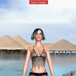 3Dsex game playing AChat community member heterosexual fond girl Cutelove, 
