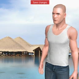 connect and play virtual 3D sex with heterosexual loquacious boy Vincent, 