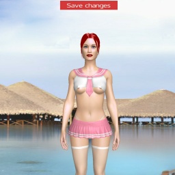 try virtual 3D sex with bisexual pervert girl Miko, Submissive, i like futanari